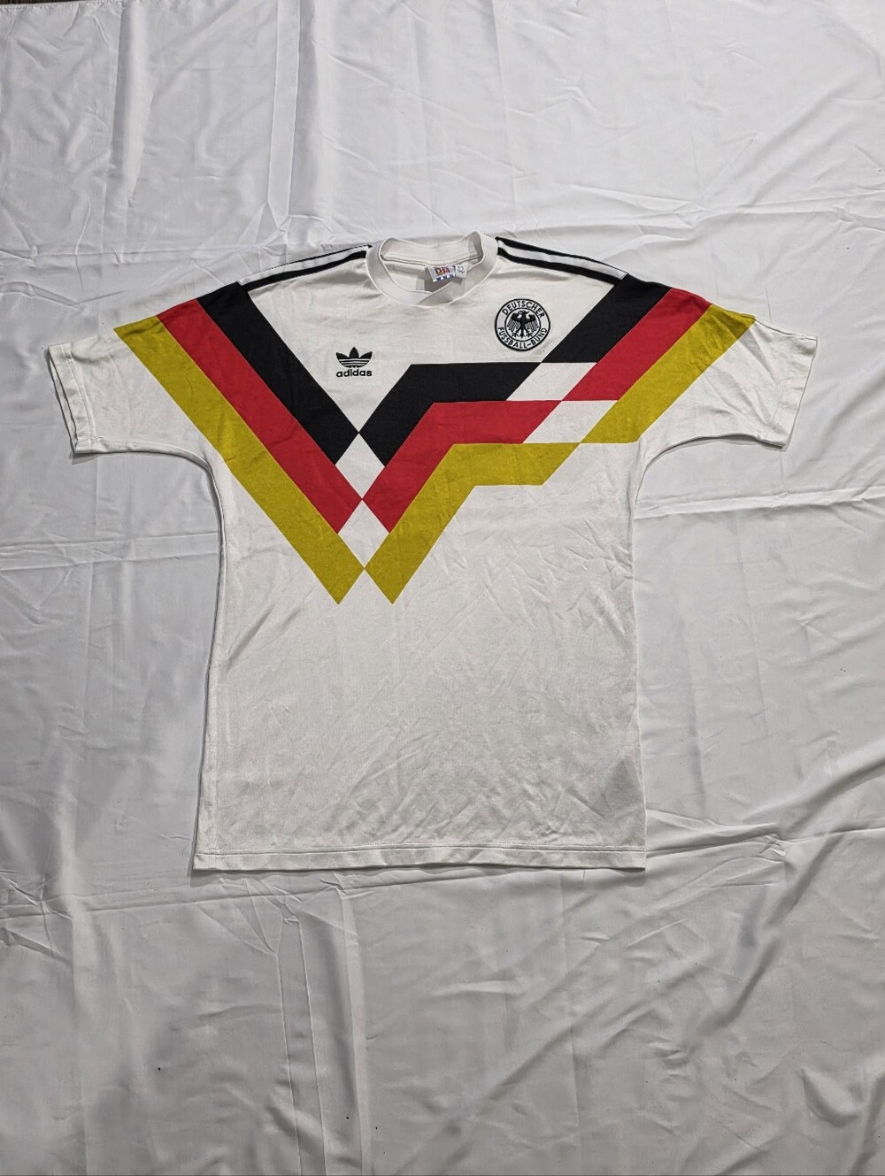 Germany Retro adidas Originals Matthaus #10   Football Shirt talia 90